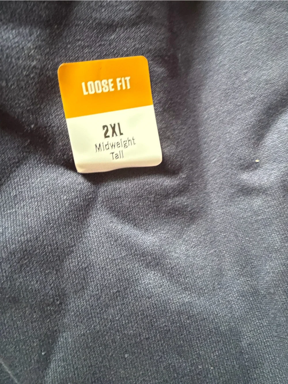 NWT Carhartt Loose Fit Midweight Logo Sleeve Hoodie | Men’s 2XL Tall